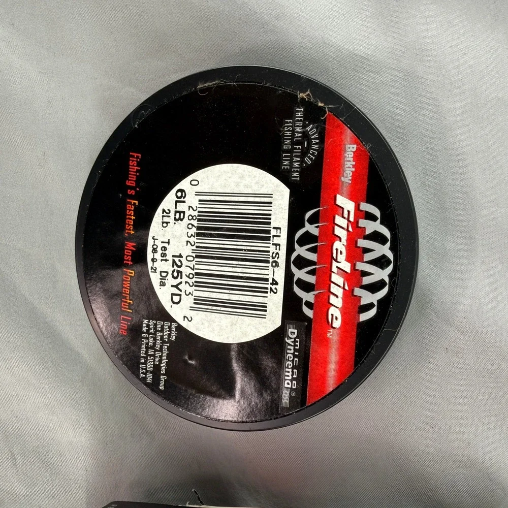Berkley FireLine Fused Crystal Fishing Line 6lb Test 125yd Smoke FLFS6-42